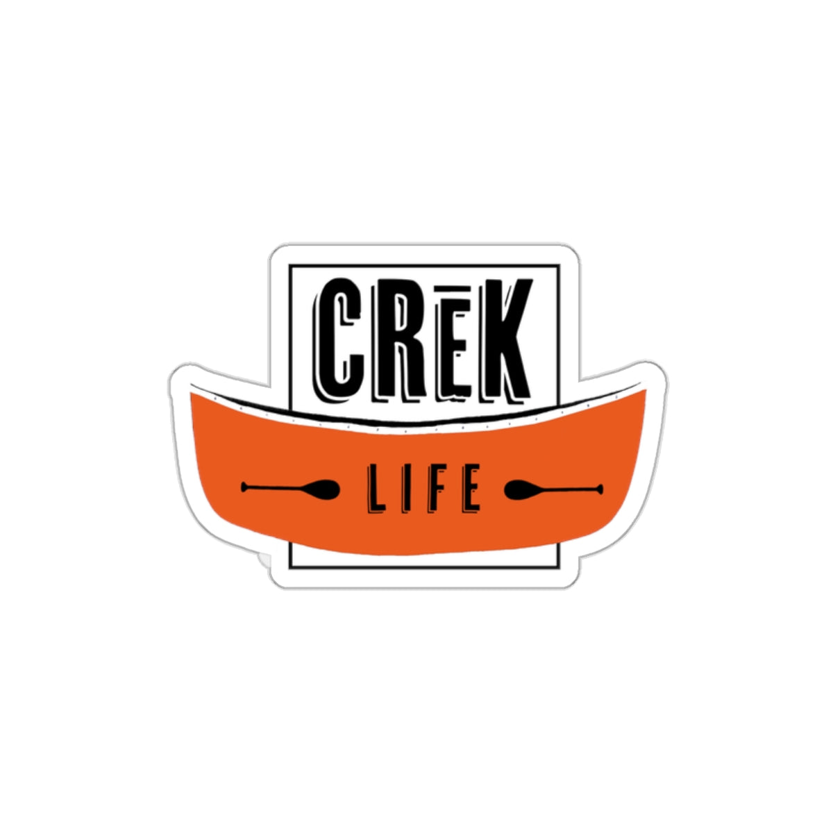 Crēk Life Logo- Vinyl Die-Cut Sticker