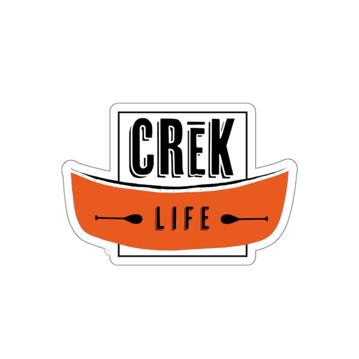 Crēk Life Logo- Vinyl Die-Cut Sticker