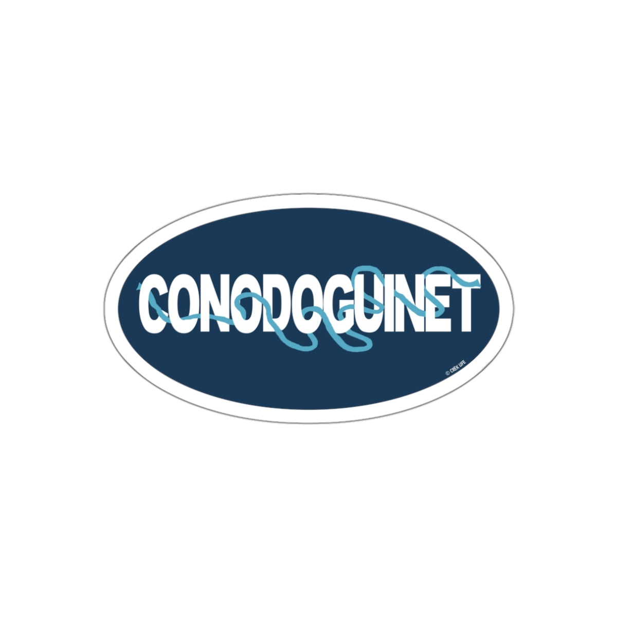 Conodoguinet: Die-Cut Stickers