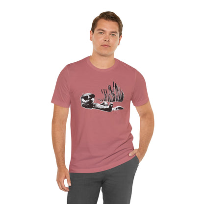 Otter Vibes: Unisex Bell+Canvas T-Shirt by Crēk Life