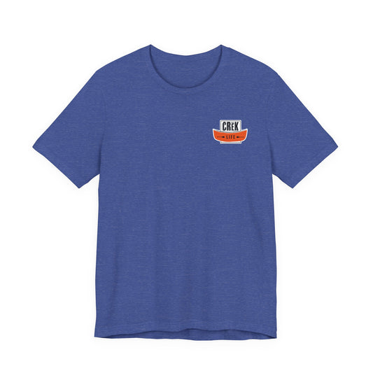 Crēk Life Flag Ship: Unisex Bella Canvas Short Sleeve Tee