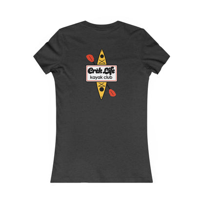 Crēk Life: Kayak Club Women's Tee (Bella + Canvas)