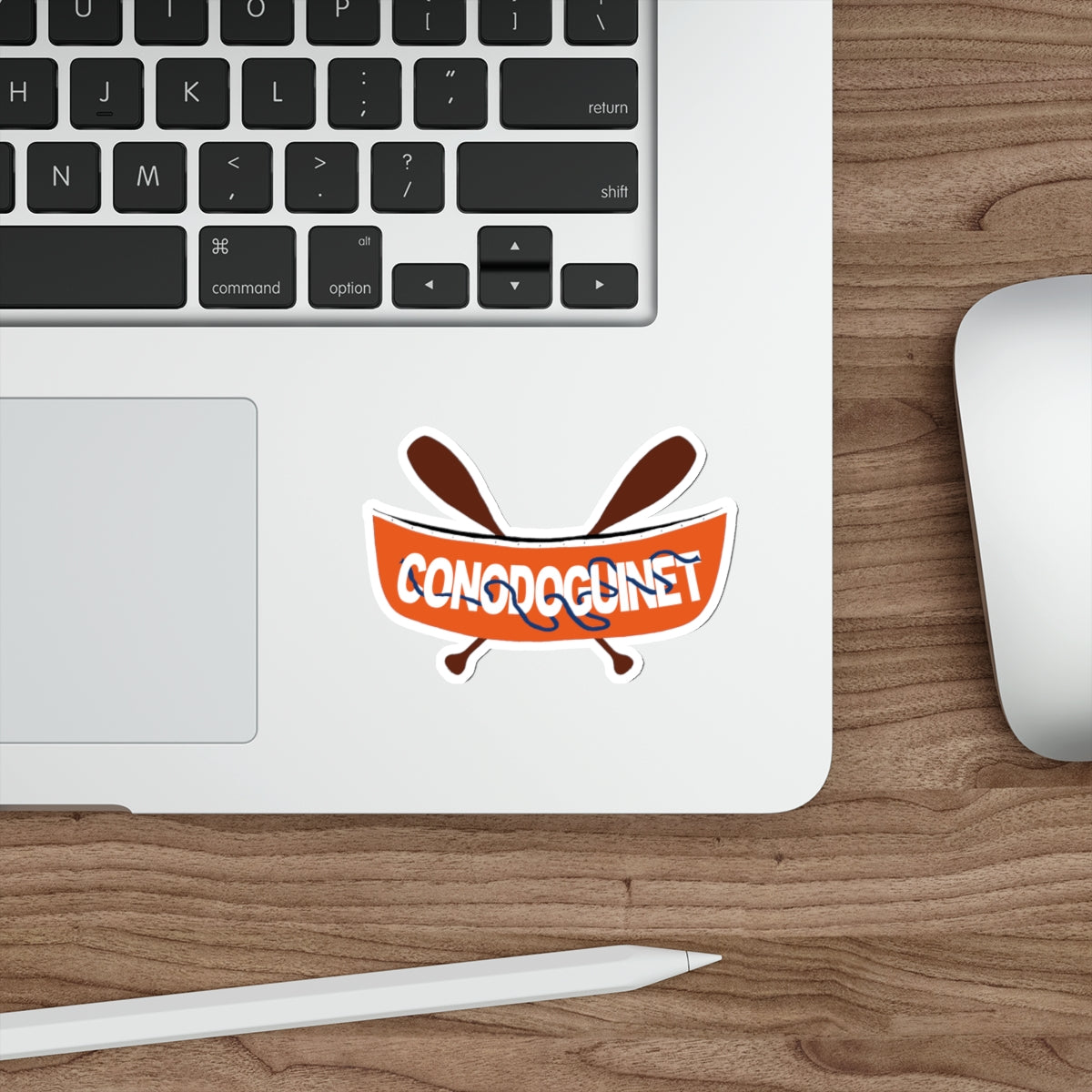 Cono Canoe: Die-Cut Stickers