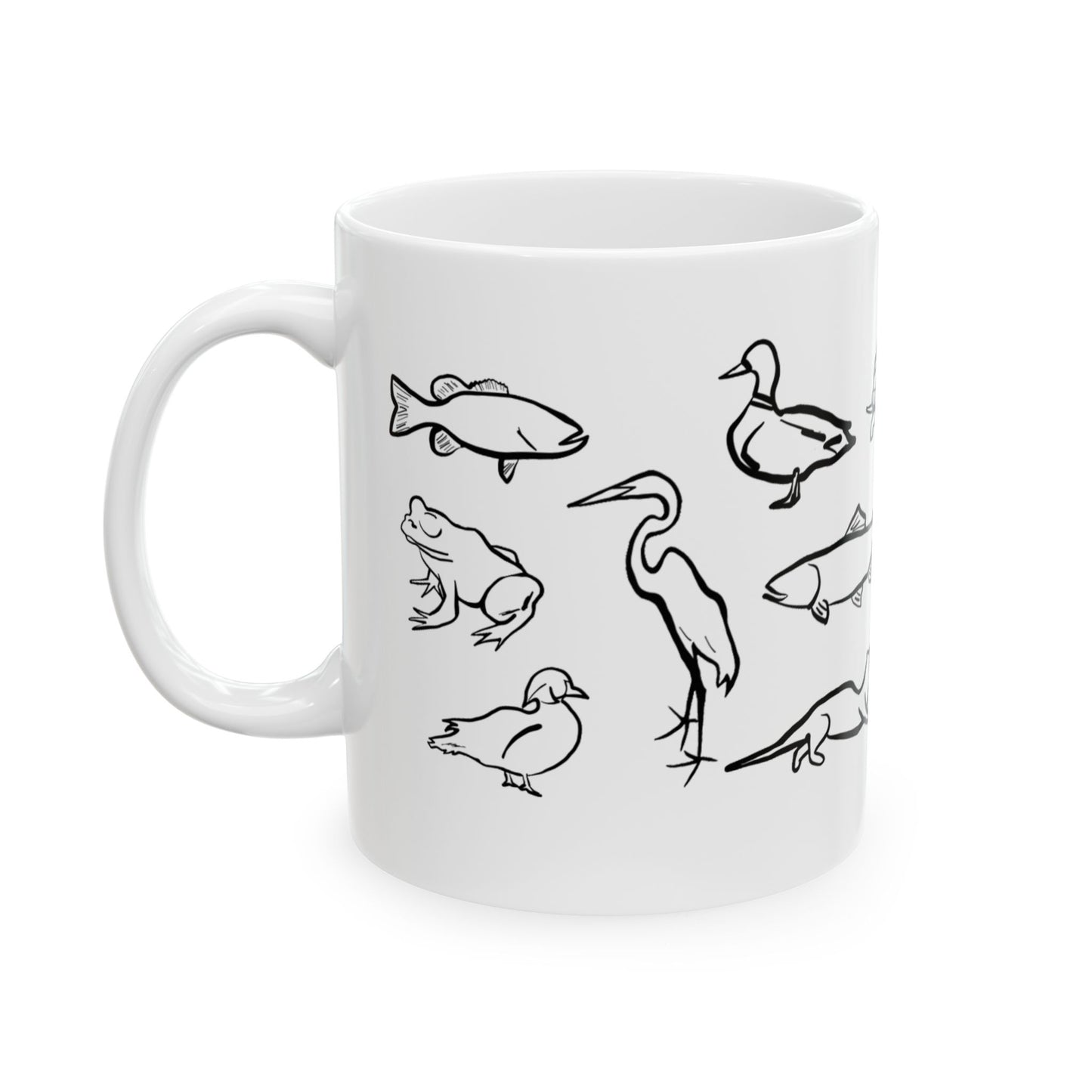 Crēk Creatures Ceramic Mug