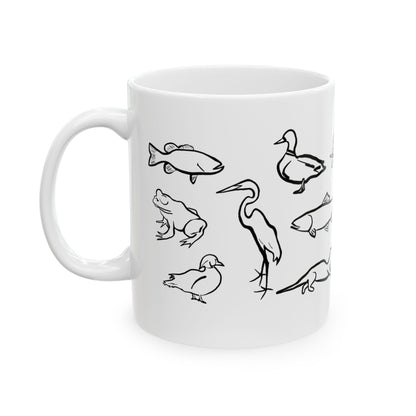 Crēk Creatures Ceramic Mug