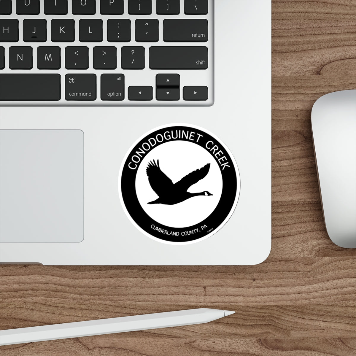 Conodoguinet Goose Sticker by Crēk Life