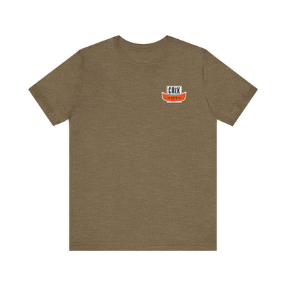 Crēk Life Flag Ship: Unisex Bella Canvas Short Sleeve Tee