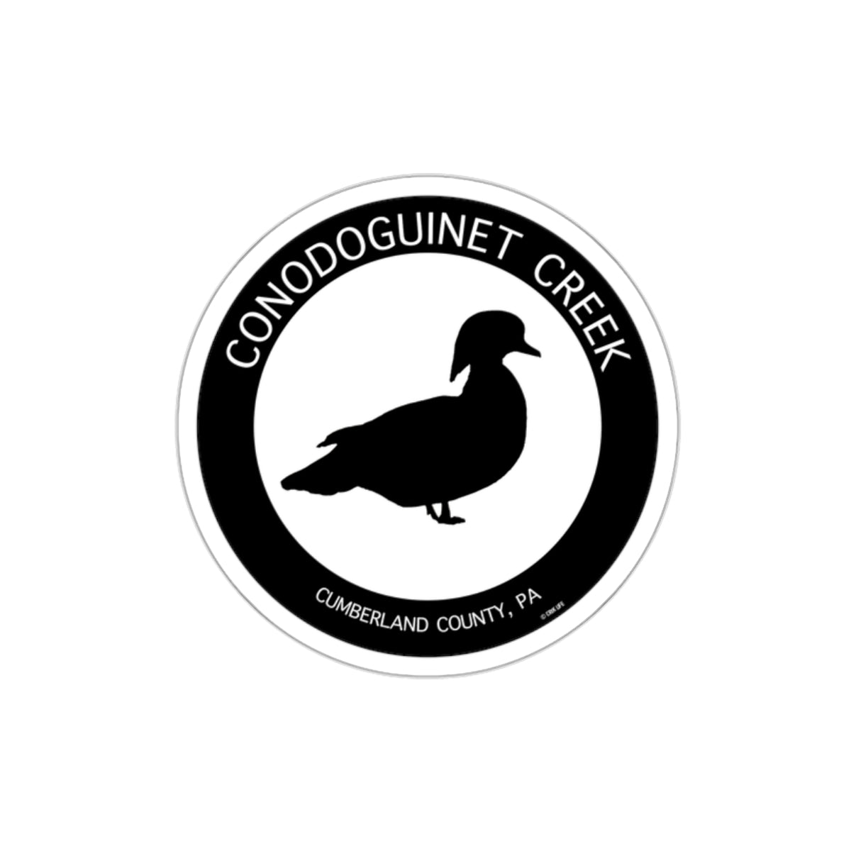 Conodoguinet Wood Duck Sticker by Crēk Life