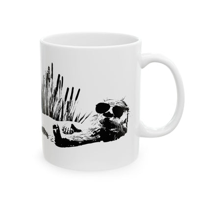 Otter Vibes Ceramic Mug