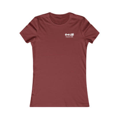 Crēk Life: Kayak Club Women's Tee (Bella + Canvas)