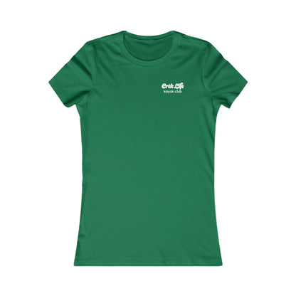 Crēk Life: Kayak Club Women's Tee (Bella + Canvas)