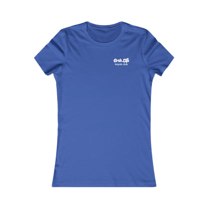 Crēk Life: Kayak Club Women's Tee (Bella + Canvas)