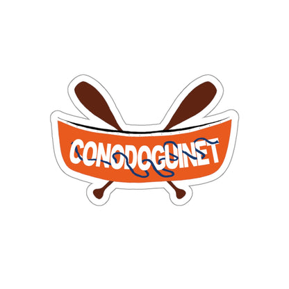 Cono Canoe: Die-Cut Stickers