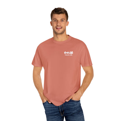 Crēk Life: Kayak Club Unisex Garment-Dyed T-shirt