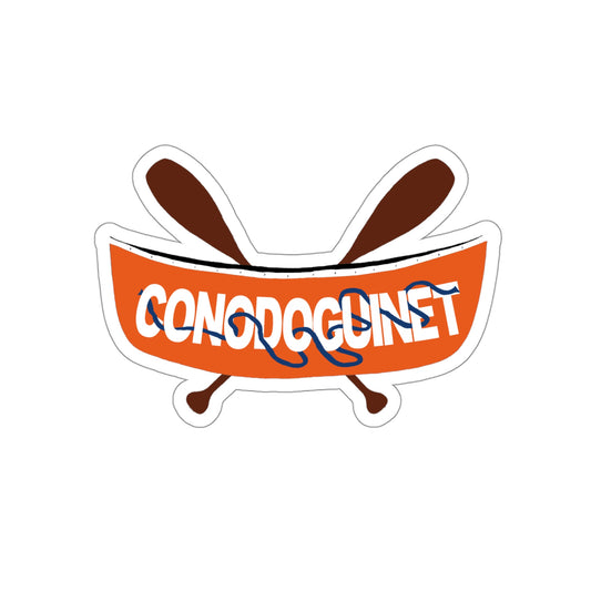 Cono Canoe: Die-Cut Stickers