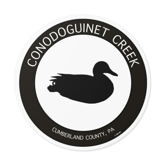 Conodoguinet Mallard Sticker by Crēk Life