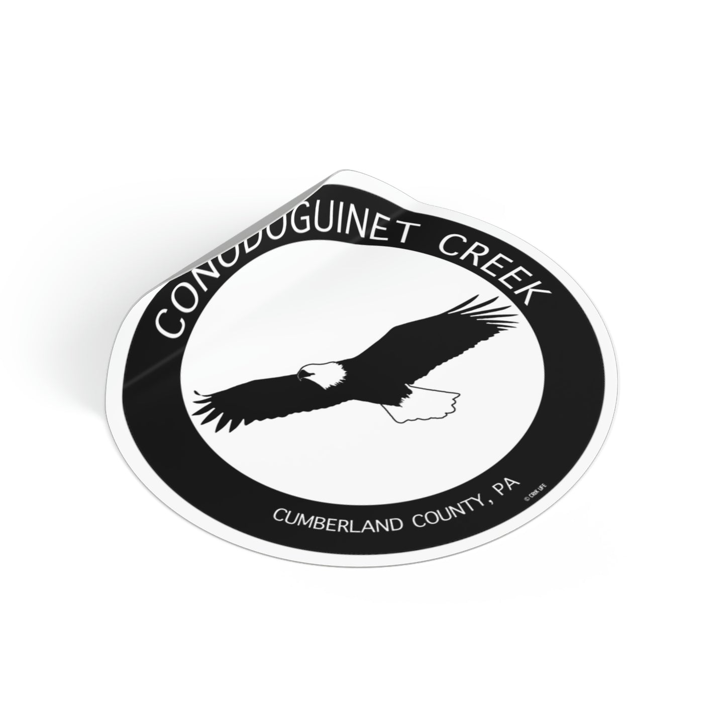Conodoguinet Eagle Sticker by Crēk Life