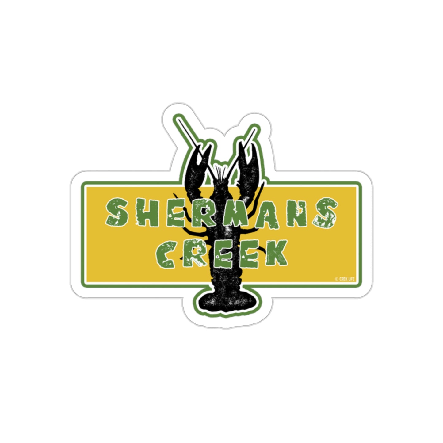 Shermans Creek: Die-Cut Sticker