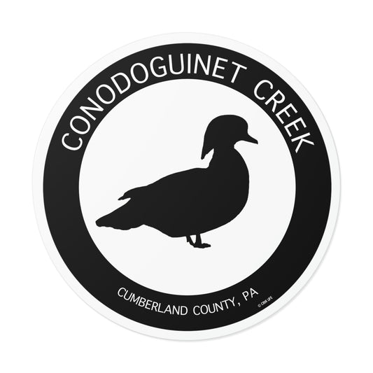 Conodoguinet Wood Duck Sticker by Crēk Life